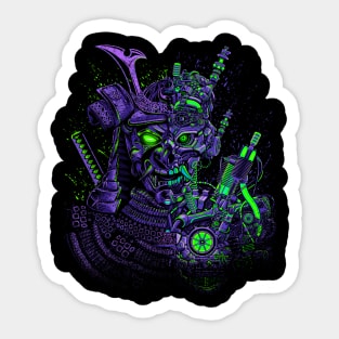 Robotic Samurai Sticker